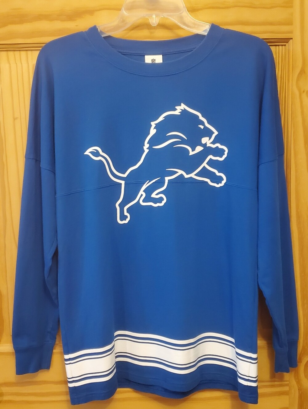 Victoria's Secret Pink Detroit Lions Shirt Jersey Extra Small Vintage Y2K